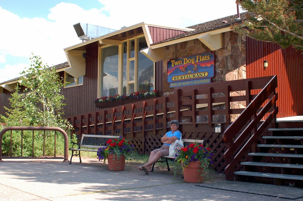 Two Dogs Flats Restaurant at Glacier National Park, MT by Scotch Canadian