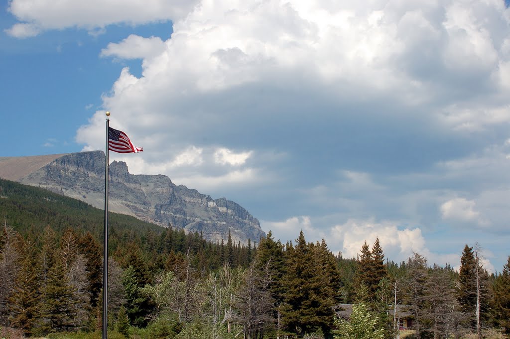 Mountain View at Glacier National Park, MT by Scotch Canadian