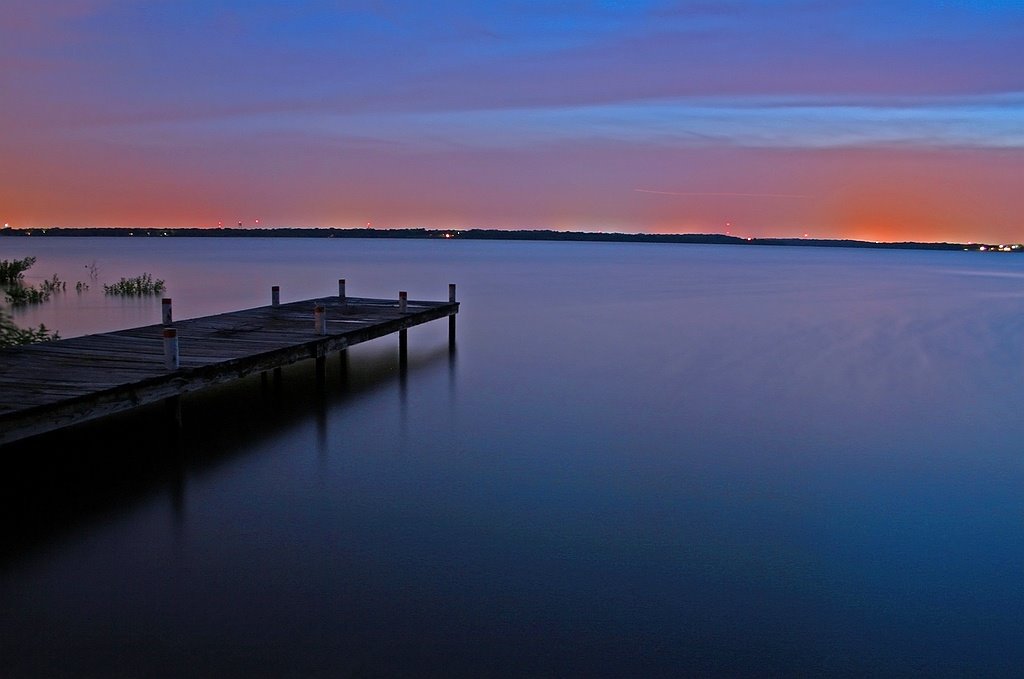 Lake Lewisville @ 9:30p.m. by cornerstone