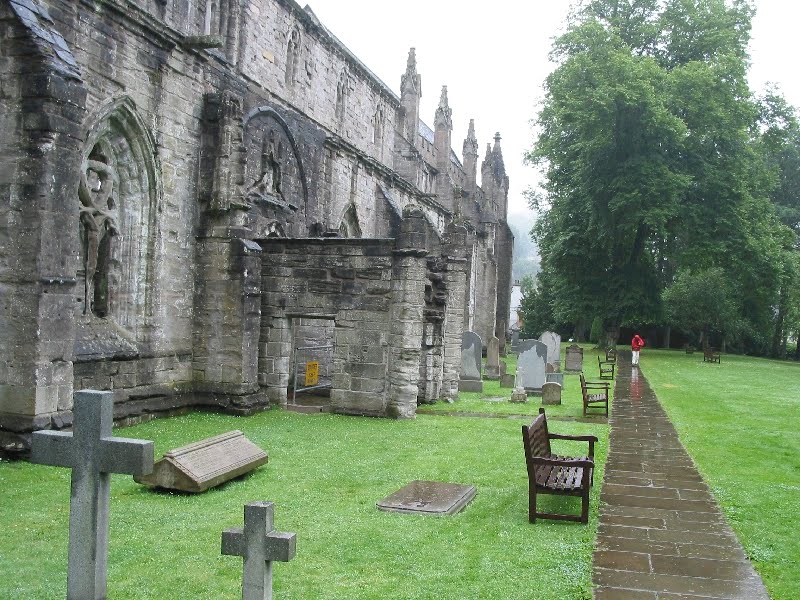 Dunkeld Cathedral ruins by MalteLauridsBrigge