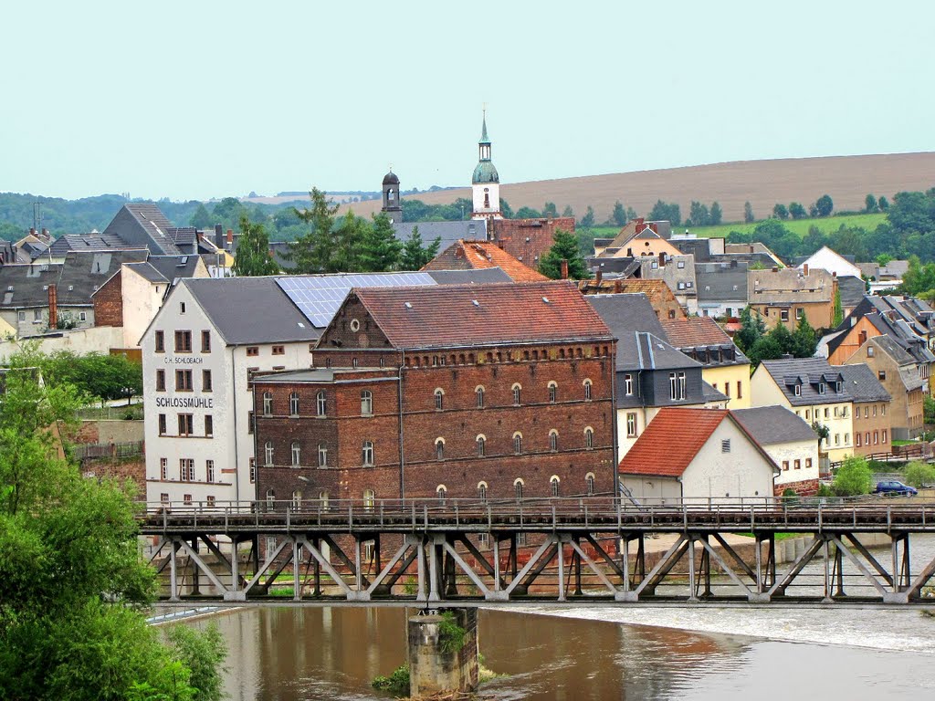 Rochlitz - Alter Speicher und Schlossmühle by Rudolf Henkel