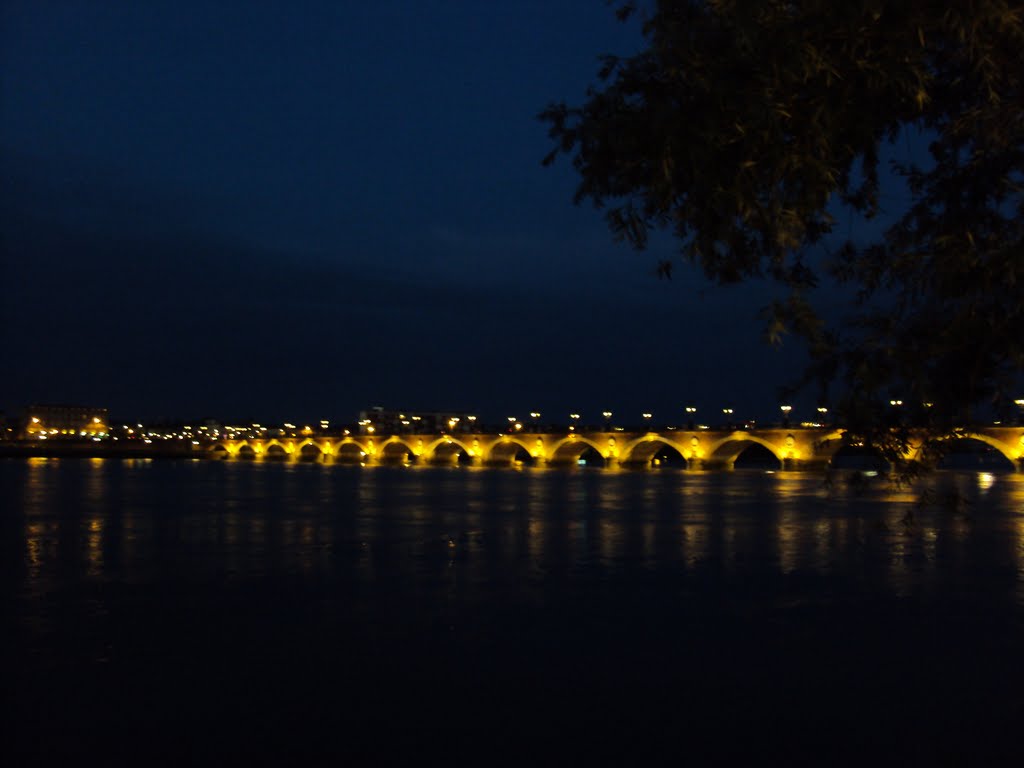 Pont de Pierre illuminé by Panoramio