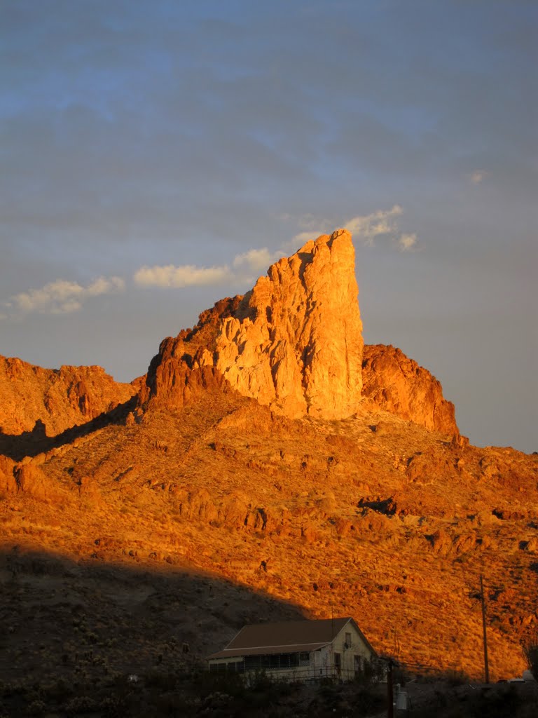 Sunset over Oatman, AZ by Bait-Fish