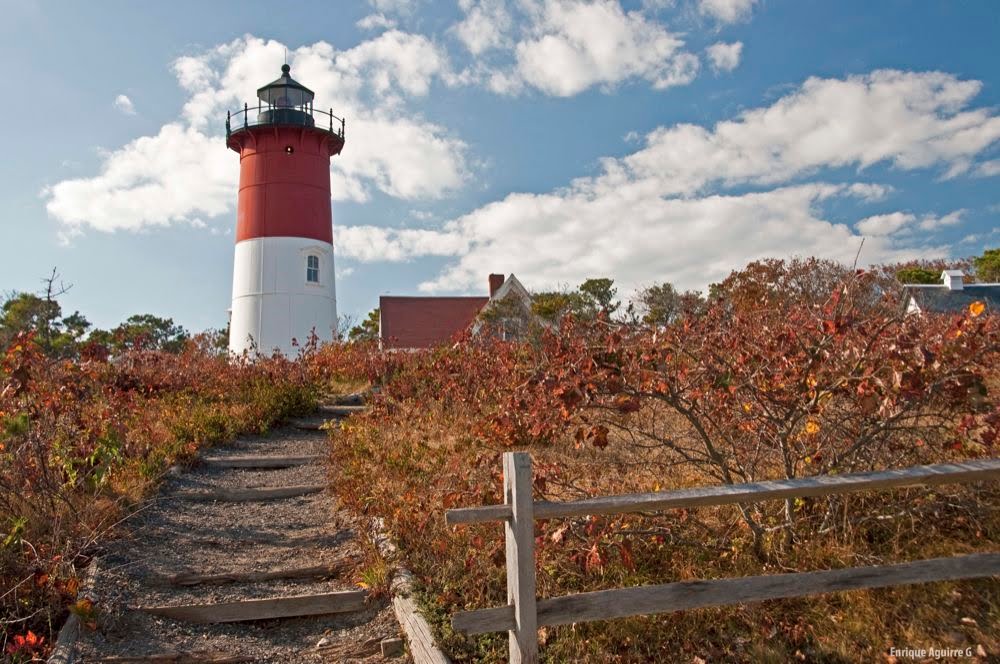 Lighthouse in Nauset by Enrique_Aguirre