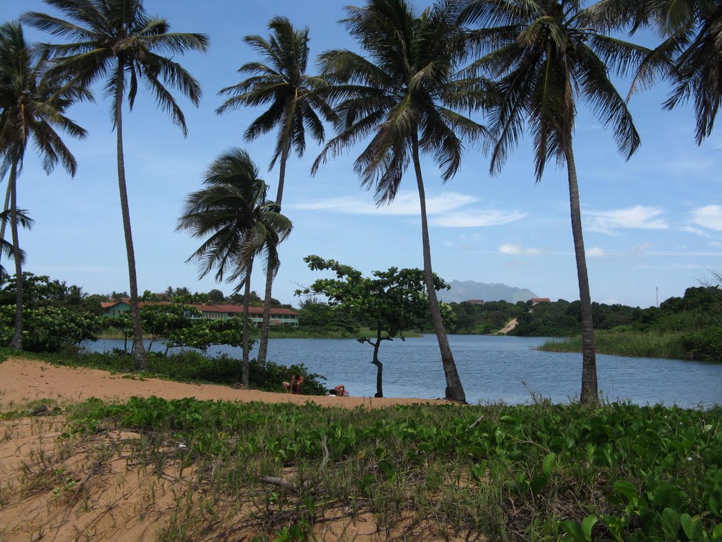 Praia de carapebus 2011 - Coqueiros e Lagoa by Flavio  Otone