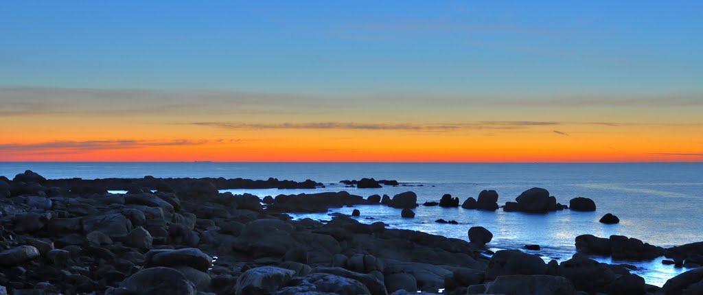 Sunset at Pointe du Cabellou - Concarneau by BritPlom