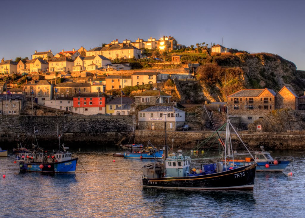 Mevagissey Harbour by Matthew Davidson