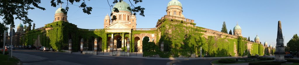 Arcades of mirogoj - main entrance by Tomislav Pecak