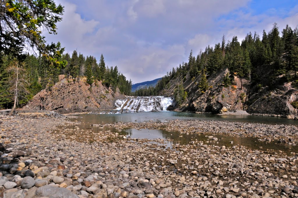 Bow Falls - Banff by Jack Borno