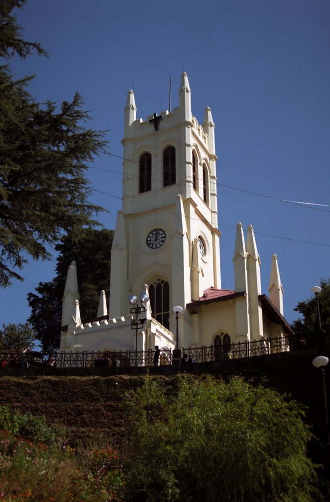 Christ Church, Shimla, India by Batley Bulldog