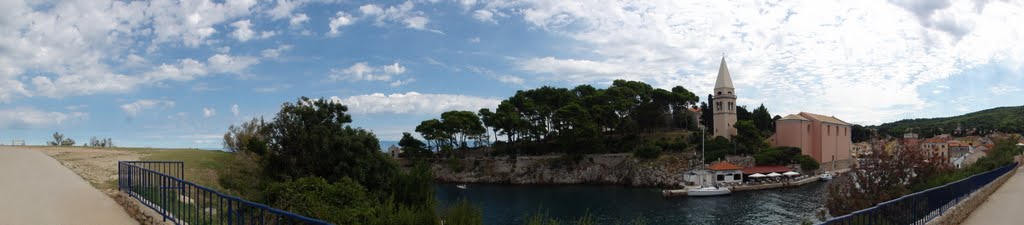 Veli losinj - panorama by Tomislav Pecak