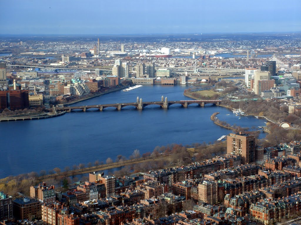 Boston view from Top of the Hub by globe1973