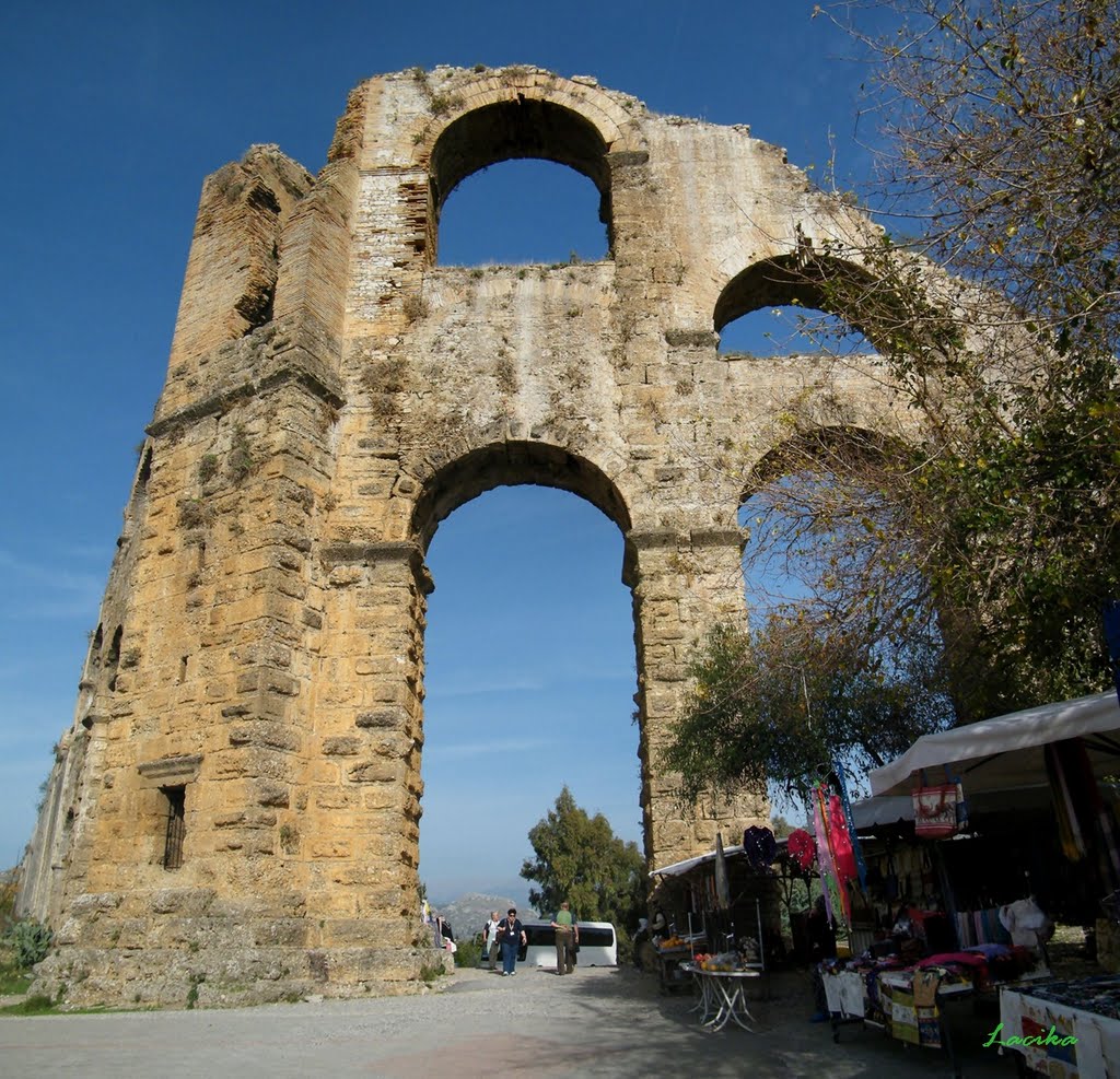 Csőtörés 2 (broken pipe) (next to Aspendos in Tukey) by Kis Tóth László (Lac…