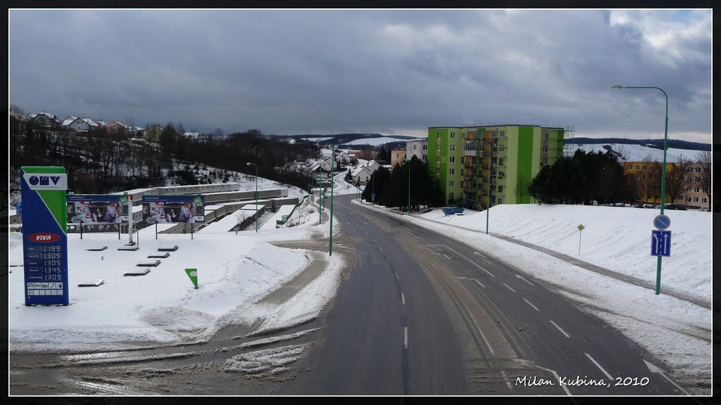 Ring road in winter / Obchvat by Milan Kubina