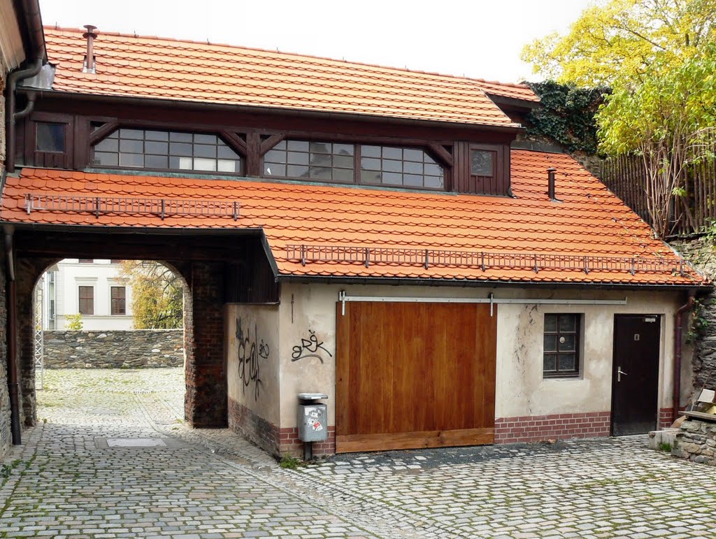 Plauen - Das Burgtor der ehem. Burg by Thomas Eichler