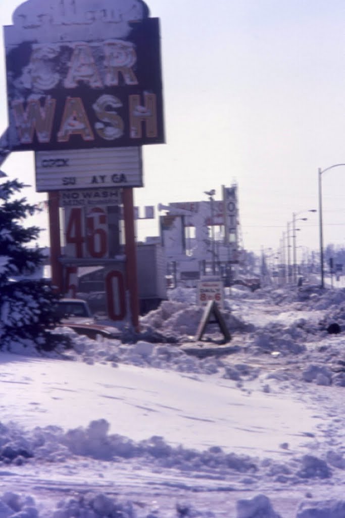 Winter in Milwaukee (USA-Reise 1974) by Klaus Metzger