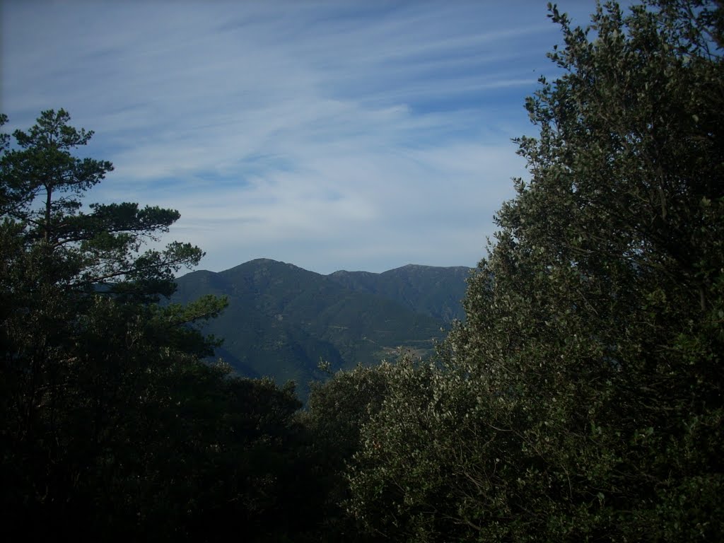 El sui i turo de samon vist desde gr5. by Sergi's del Montseny