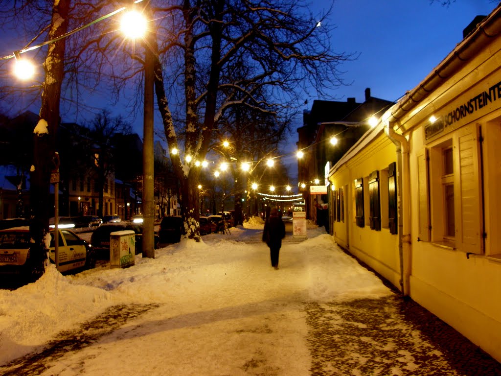 Advent in der Bölschestraße by Manfred Stockmann