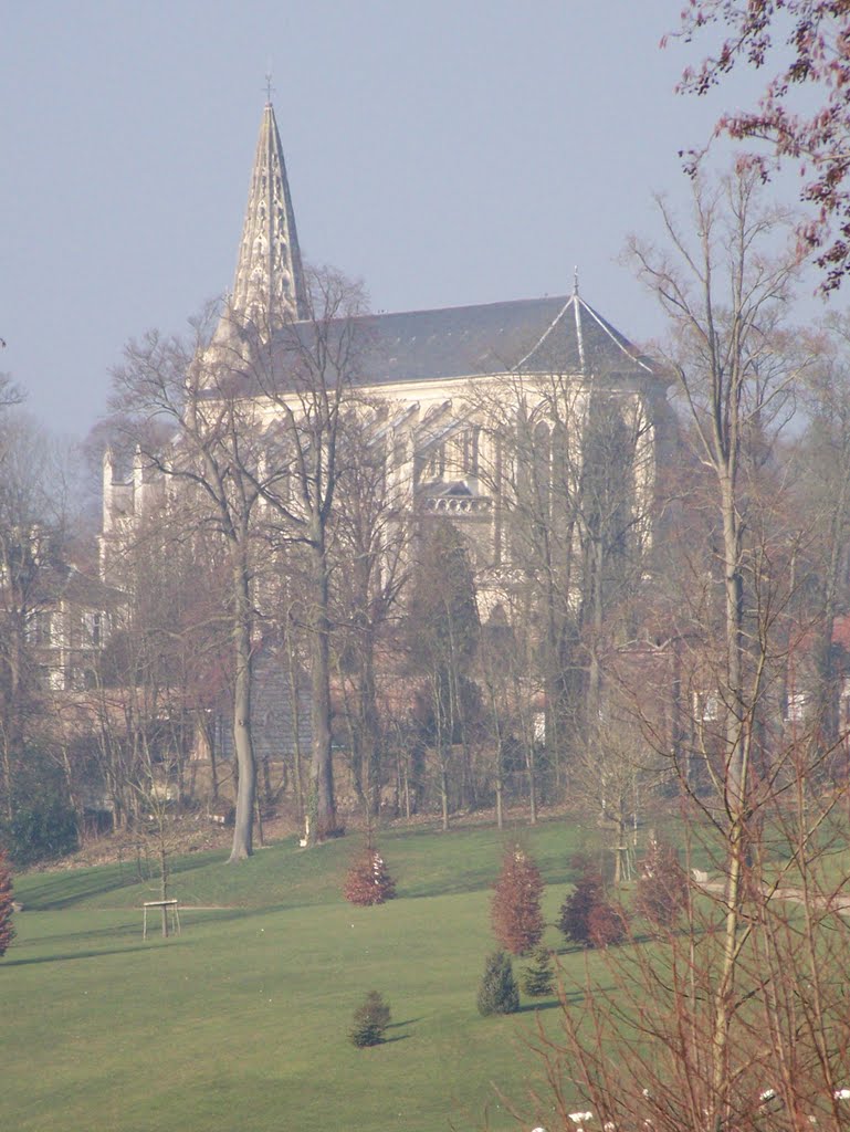 L'église St Jean Baptiste de Long, l'hiver by Christophe LACROIX