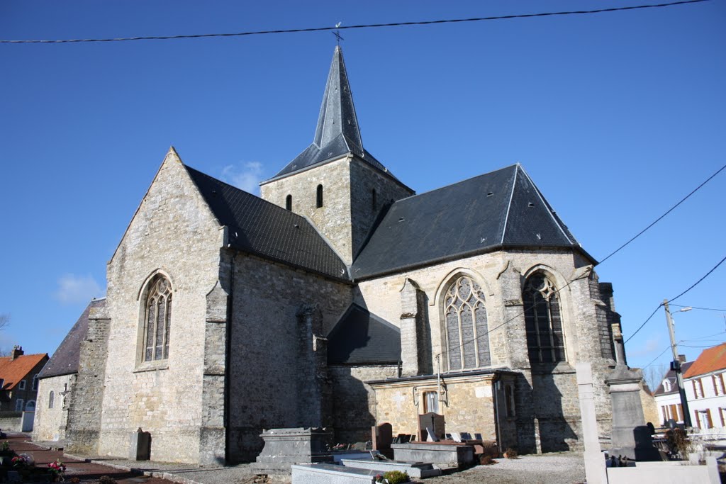 Eglise de Wierre Effroy by zebol