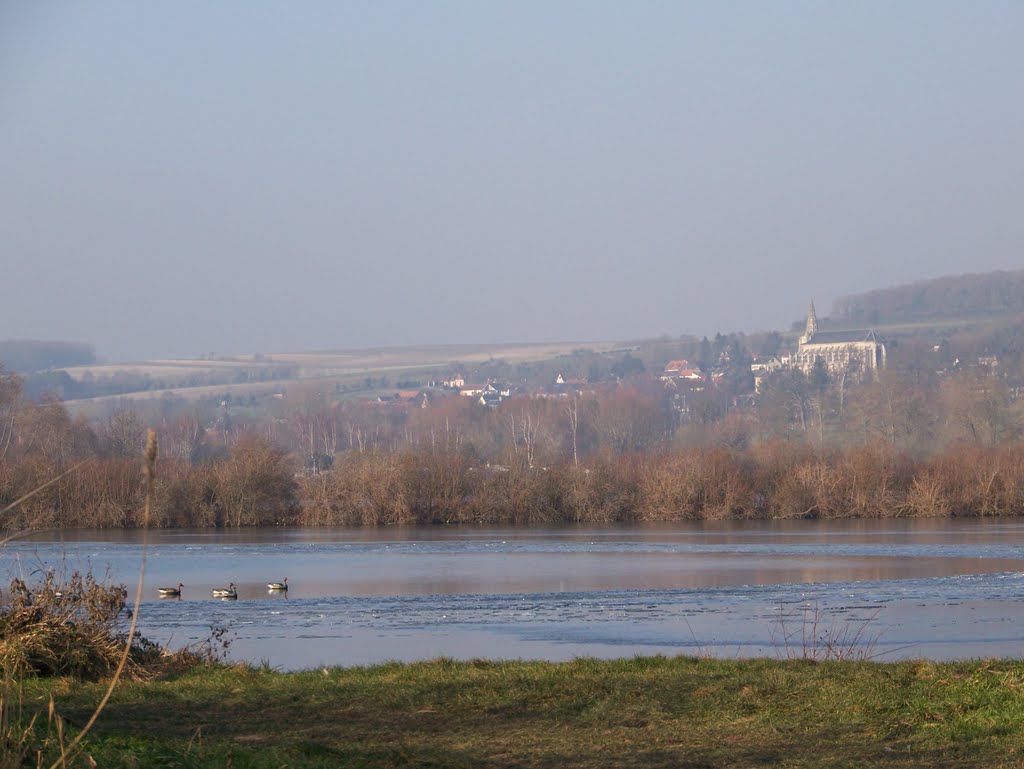 Etangs de Longpré pris dans la glace by Christophe LACROIX