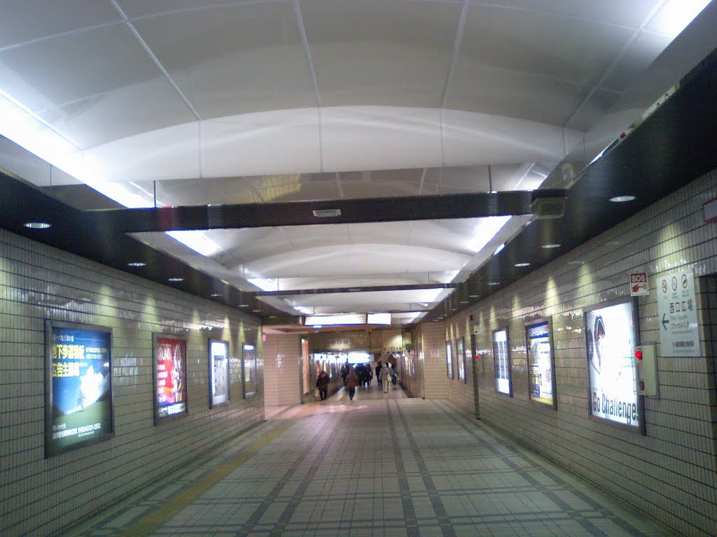 East and west underpass at station by Add Page