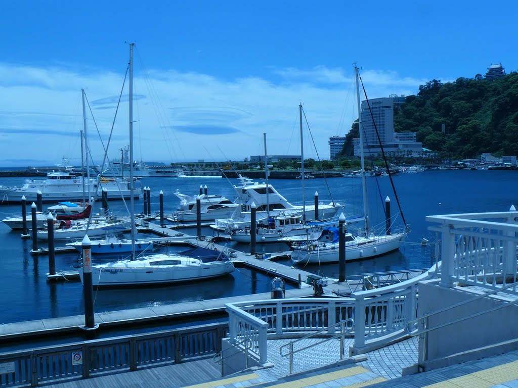 Atami Bay marina. Ｊａｐａｎ by ATAMI-KO