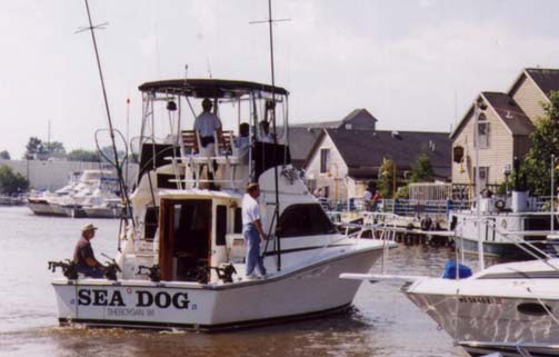 Sheboygan River Charter Boat by seadogcharters