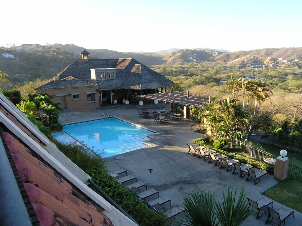 Villas Sol- view from hotel on pool by Andrew_Z