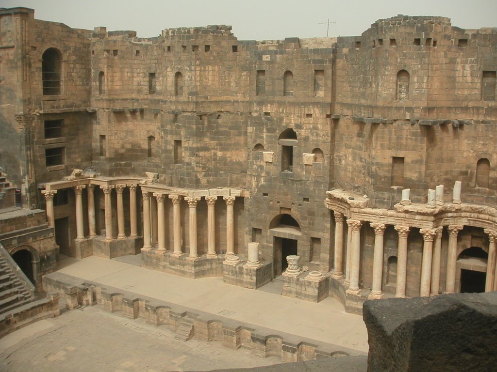 Syria - Bosra Amphitheatre by Terry Culver