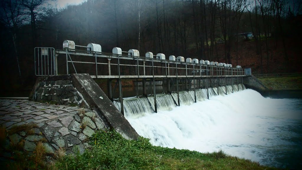 Weir river Orlice Brandys nad Orlici by karel146146