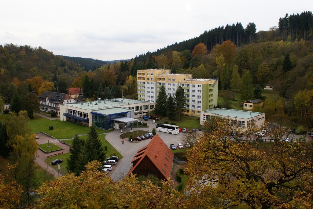 Blick auf Alexisbad (Harz) by Atheistin