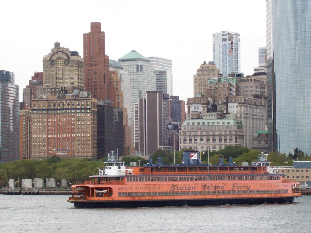 Staten Island Ferry from Staten Island Ferry by kdfitzmo