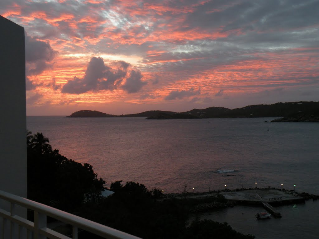 Sunset View Room 4308 Harbor View Building Marriott Frenchman's Reef by ryandenver