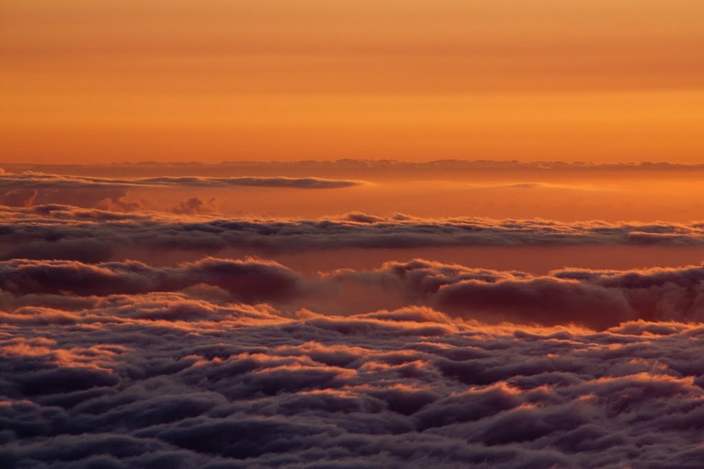 Puesta del Sol junto al Teide by fonticant