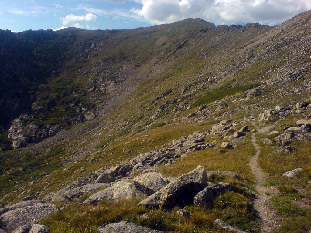 Lenawee Mounain / Thurman's Gulch from Lenawee Trail [looking north] by Mike Bond