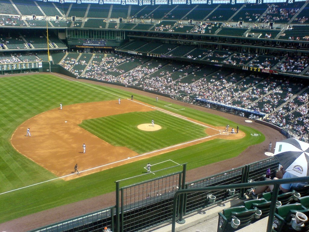 Coors Field [Section 343] by Mike Bond