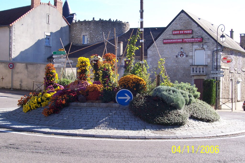 Rond point rue de Paris à La Charité sur Loire by edmond58