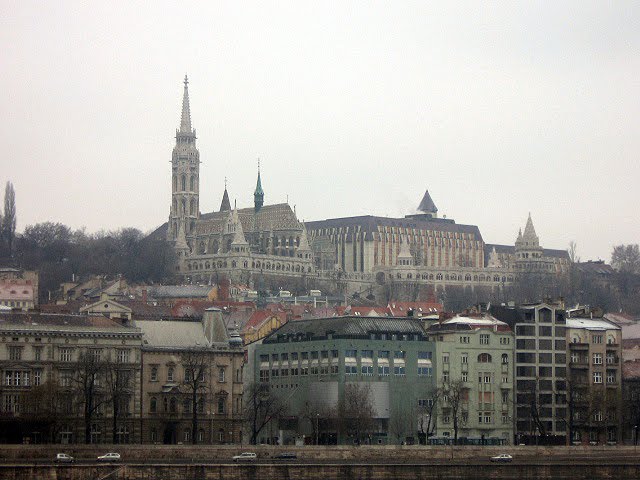 Budapest sights from Duna by Bora Arasan