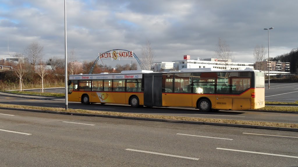 20101211: Postauto (520) in Kloten by Beat Ballat