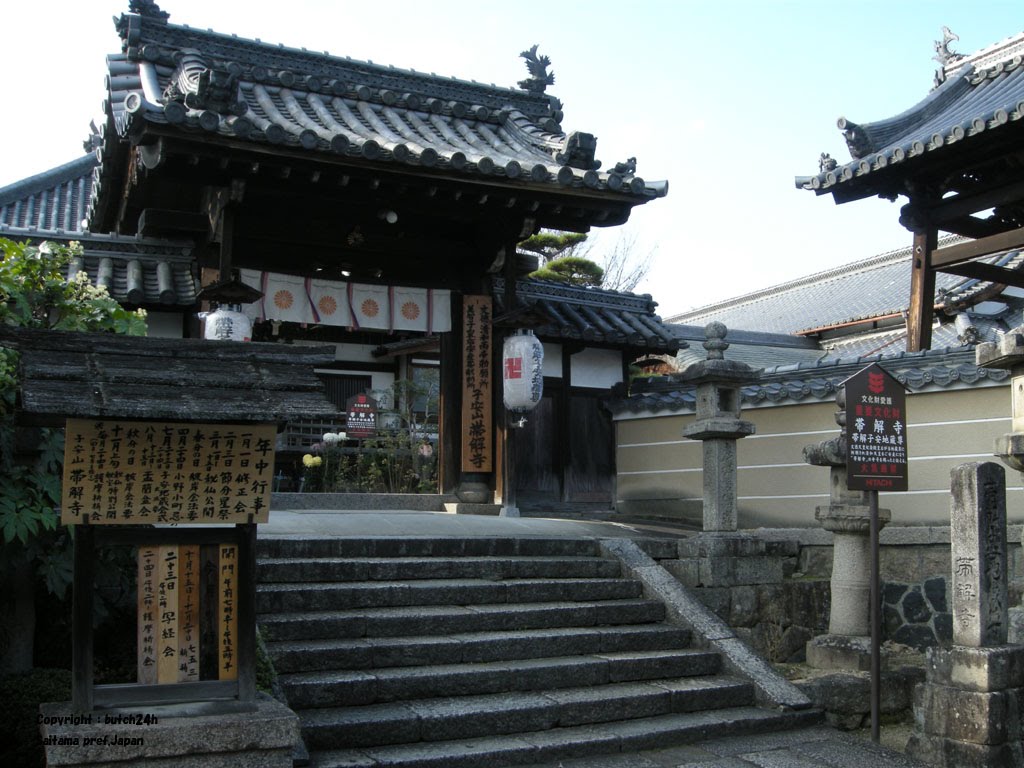 Obitoke-dera temple,Nara city　带解寺（奈良市）　帯解寺（奈良市） by butch24h