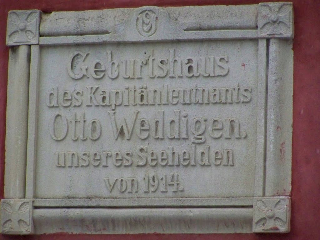 Geburtshaus "Otto Weddigen" .. 16.12.2010 by JensB2001