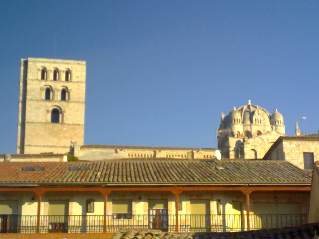 Vista de la Catedral desde San Claudio de Olivares. by o rey do café