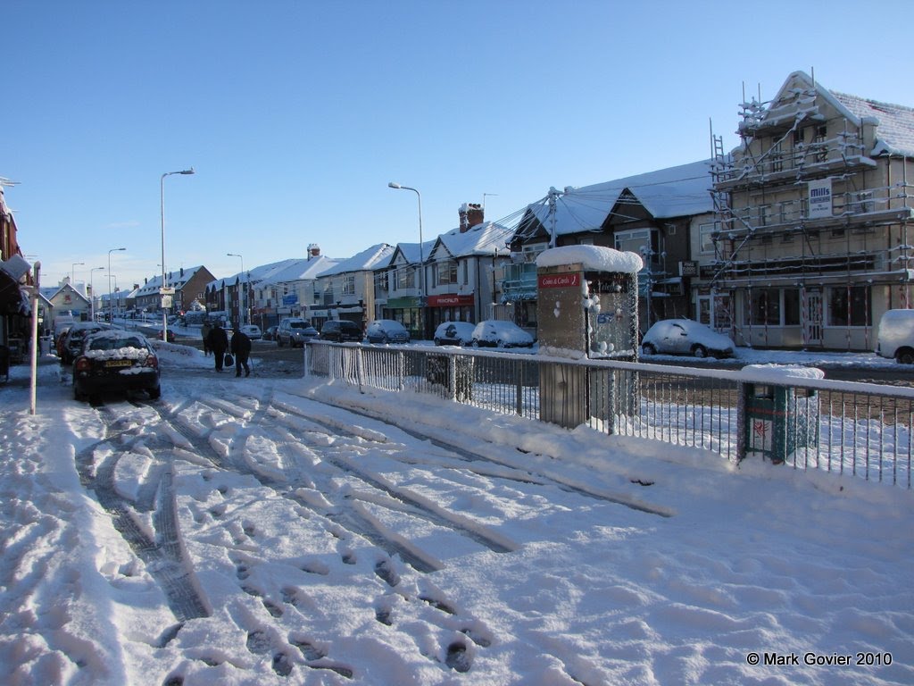 Snow street by MarkGovier