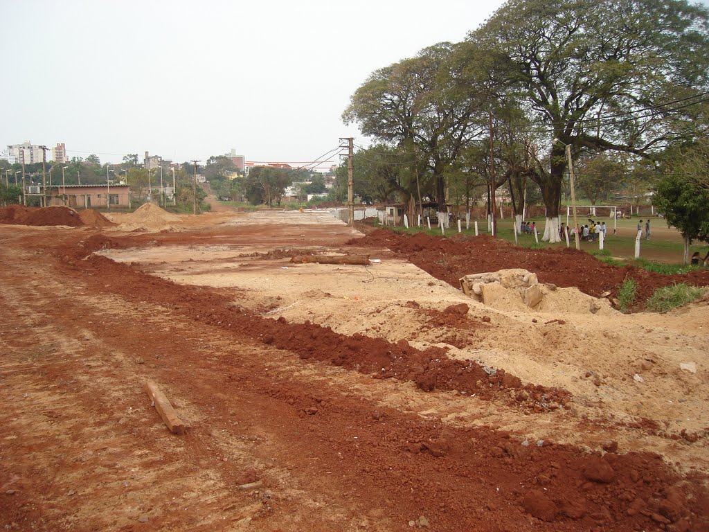 2010. Durante la construcción de la costanera II (F. Felissia) by chaporriste