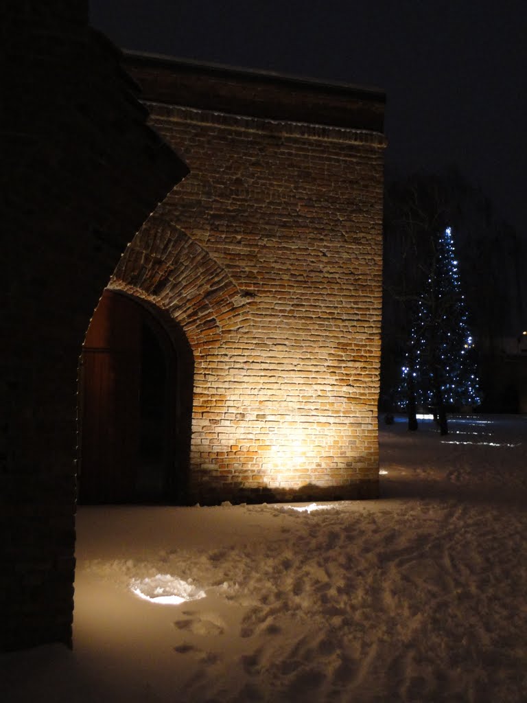 Theresia Bastion, winter scenery, Timisoara- Temesvar by Corneliu Anca