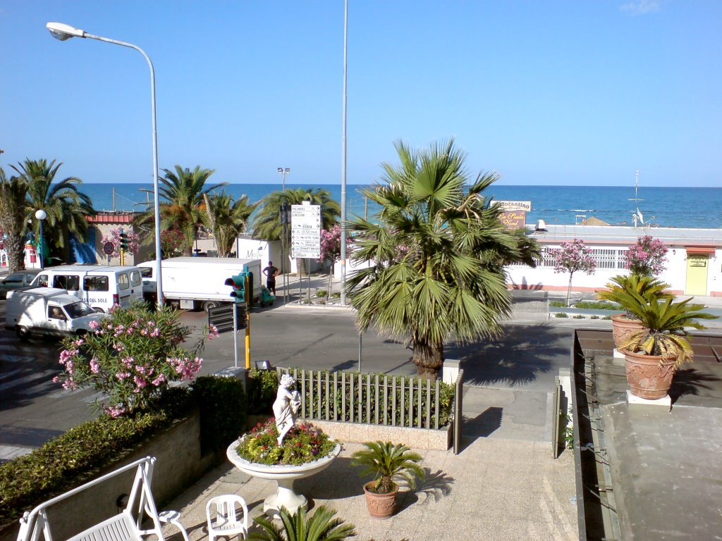 View from Hotel Paradiso in Grottammare by Fredrik Ringdahl