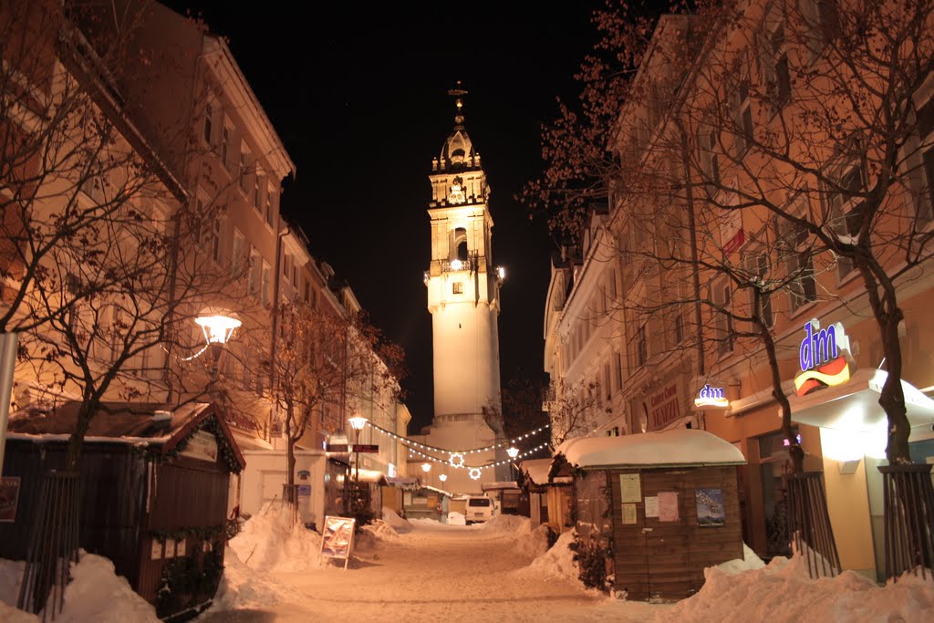 Reichenstraße mit Blick auf den Reichenturm by Tim Döke