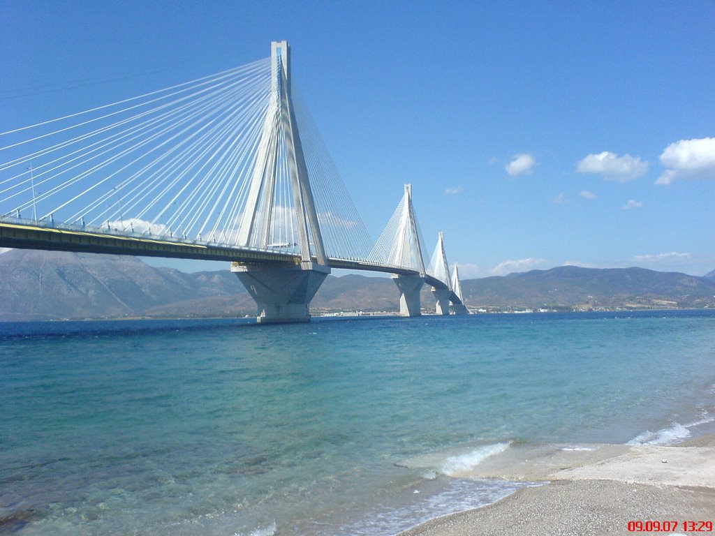 Greece. Patra, Rion Brigde by alkonst