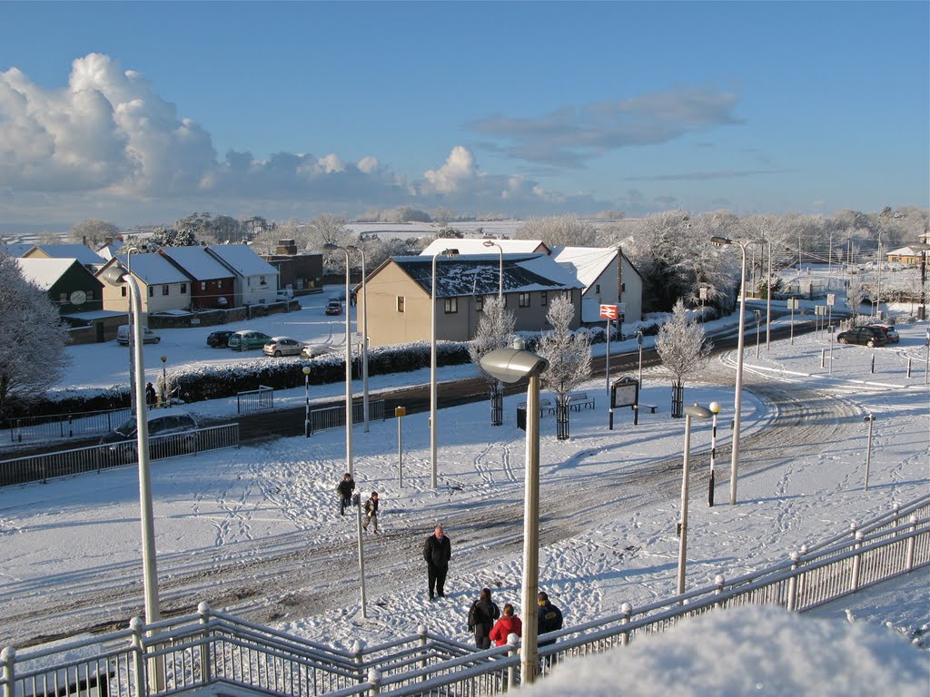 View from Llantwit Major railway station by Ibshadow